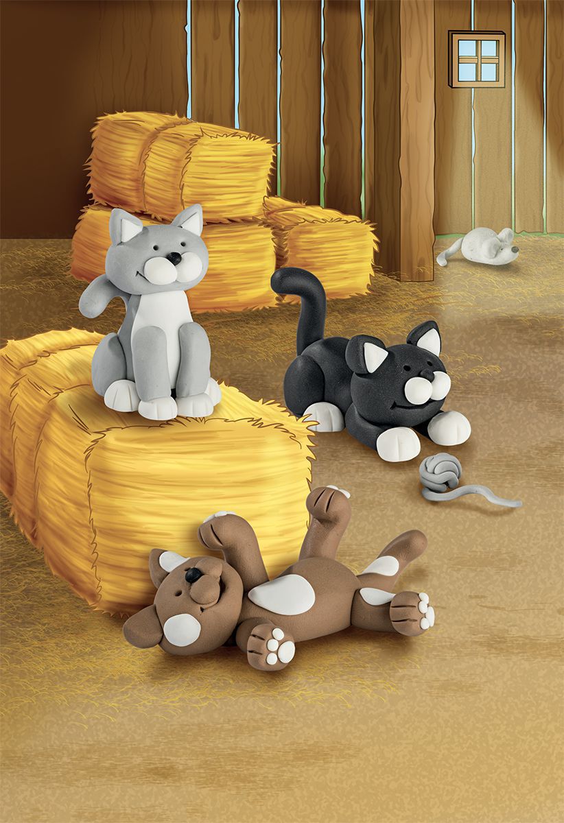 FIMO Kids Form & Play Set Kids Craft Supplies Clay Polymer ...